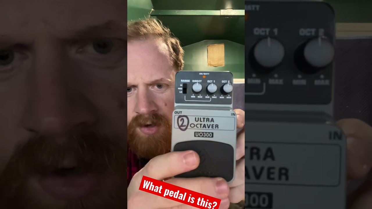 Octave Video – What does this pedal do? Behringer Ultra Octaver 300