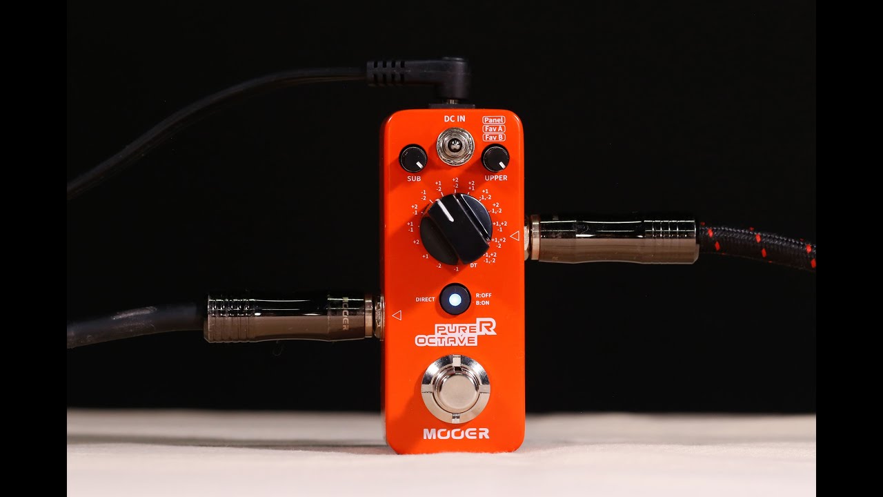 Octave Video – MOOER Purer Octave Official Demo