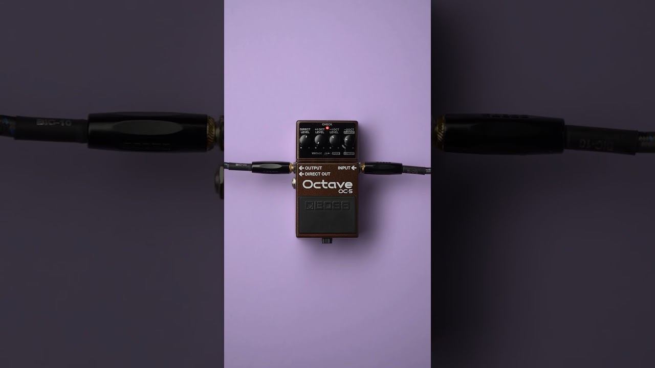 Octave Video – Boss Octave OC-5 Tone Sample Clean Channel #pedals #guitar #octave #clean #effects #boss #shorts