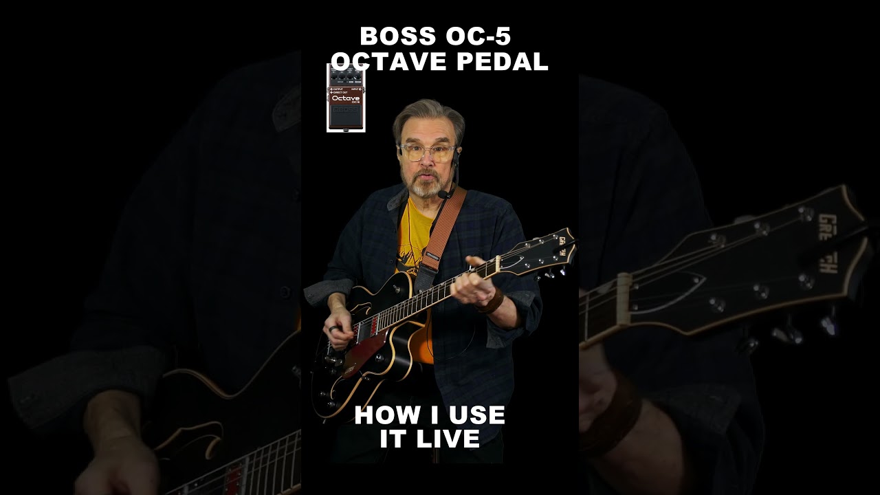 Octave Video – Boss OC-5 pedal Demo – How I Use It