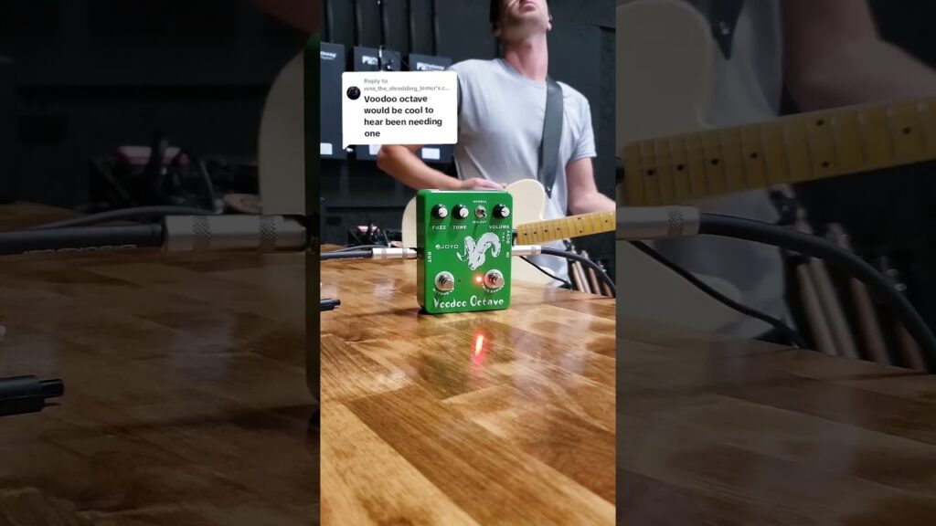 Octave Video – Joyo Voodoo Octave Fuzz Guitar Pedal Demo