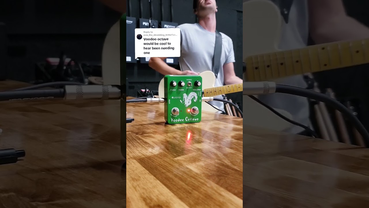 Octave Video – Joyo Voodoo Octave Fuzz Guitar Pedal Demo