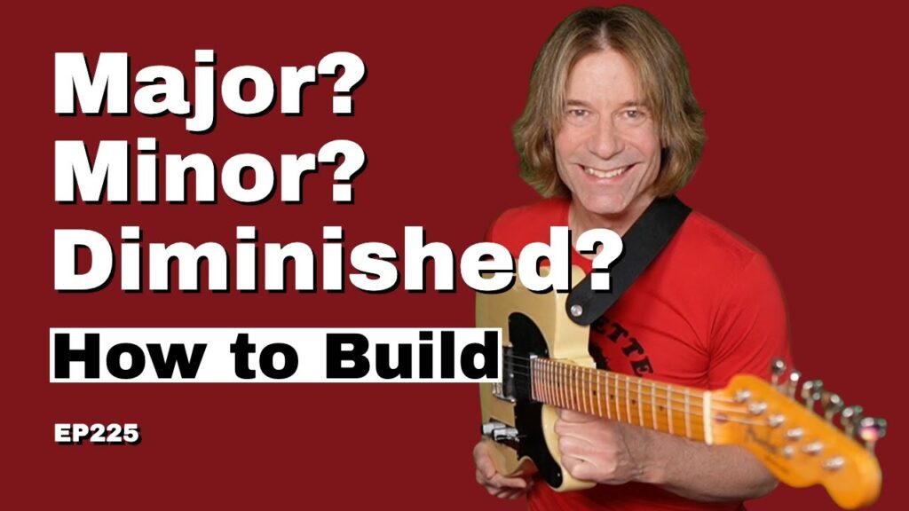 Footswitch Video – How to build the 7 Diatonic Chords of a Key – Major, minor, diminished
