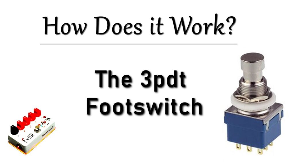 Footswitch Video – The 3pdt Guitar Pedal Footswitch – How does it work?