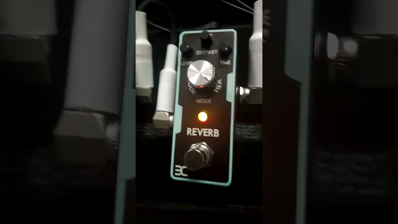 Footswitch Video – Reverb  Guitar Effect Pedal Footswitch Stompbox