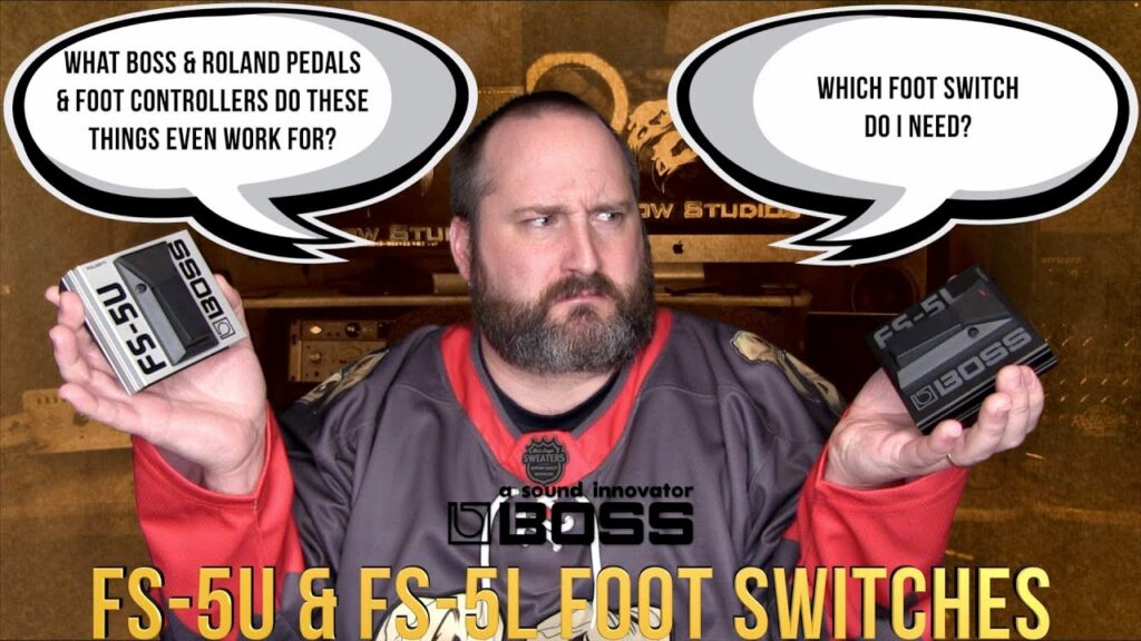 Footswitch Video – BOSS FS-5L & FS-5U Latching & Momentary Foot Switches