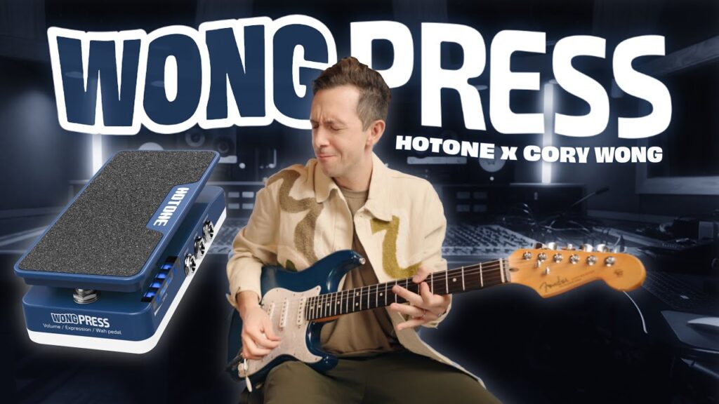 Expression Video – Introducing “THE WONG PRESS” (Volume/Wah/Expression Pedal)