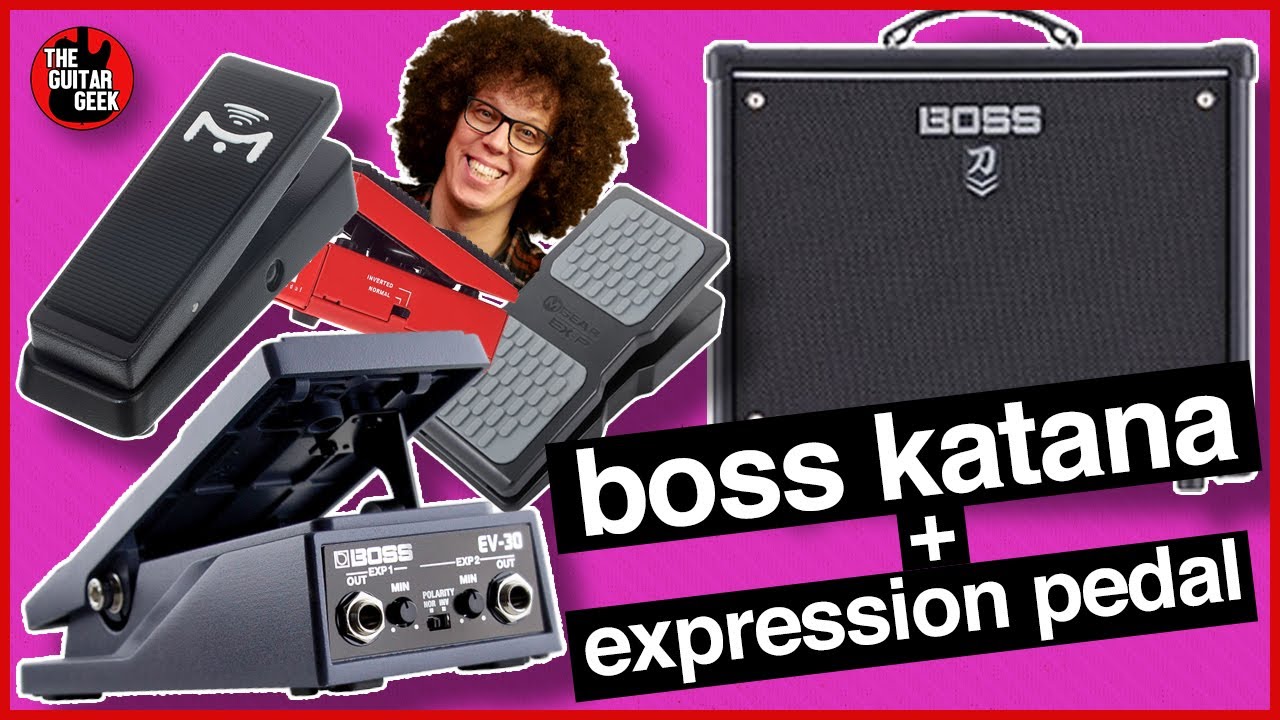 Expression Video – How to use use an expression pedal with your Katana MKII – UNLOCK THAT POWER!