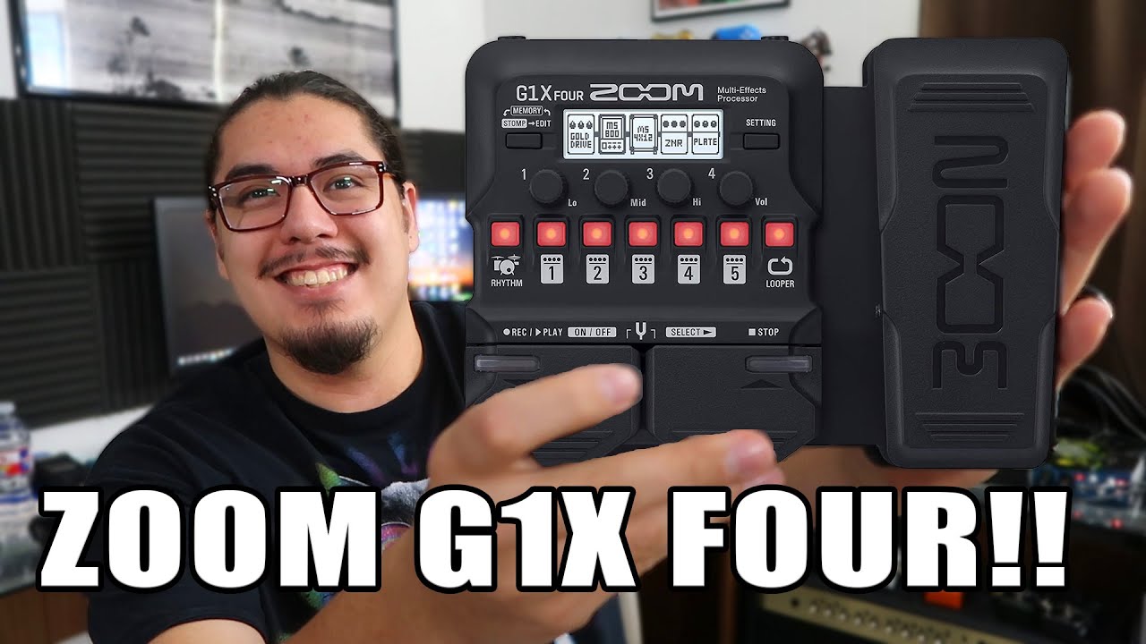 Expression Video – Zoom G1X FOUR Guitar Multi-Effects Pedal REVIEW!