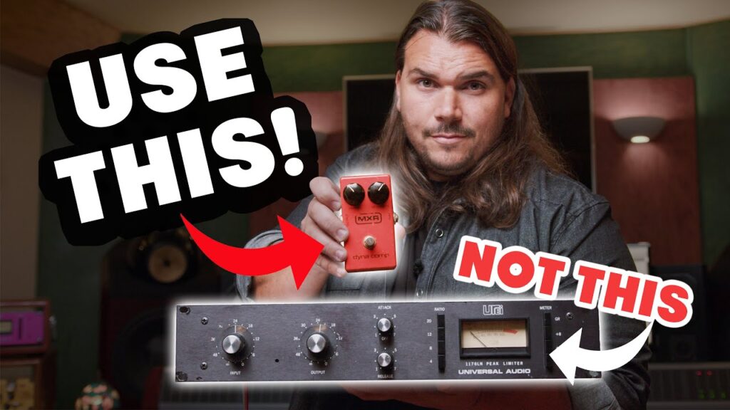 Compressor Video – Why Studio Compressor Pedals Make No Sense