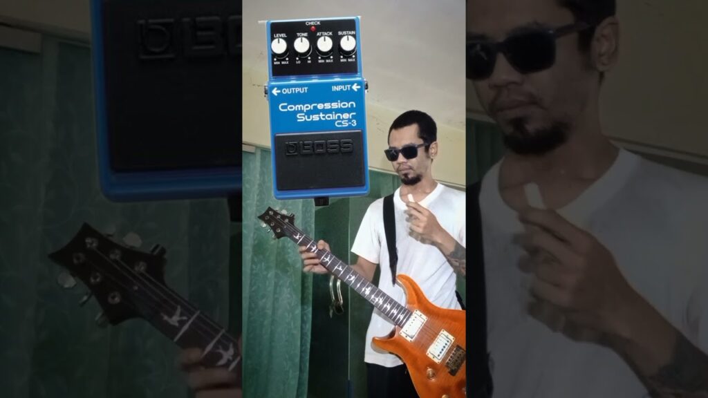 Compressor Video – Boss CS-3 Compression Sustainer | #guitar #pedaleffects