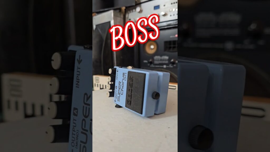 Chorus Video – BOSS Super Chorus CH-1 Guitar Effect by Roland @Angelicaaudio
