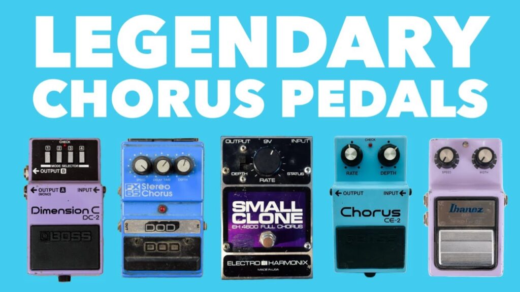 Chorus Video – The Most Famous Chorus Pedals Ever