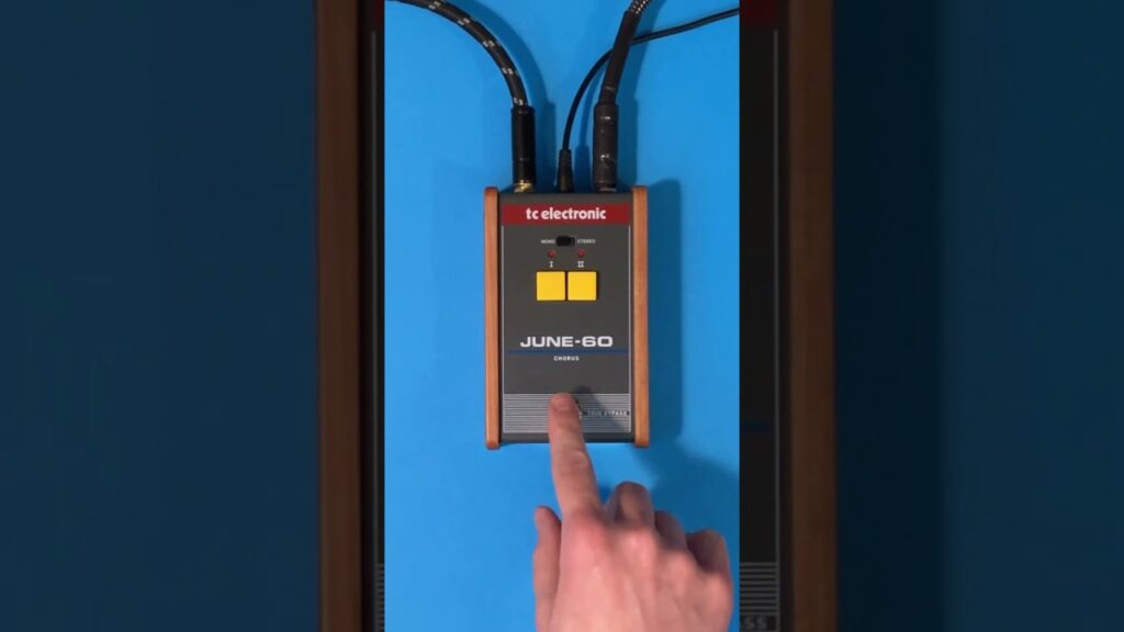 Chorus Video – TC Electronic June-60 Chorus  #guitarpedals