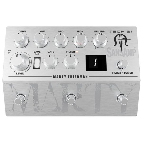 Tech 21 Marty Friedman SansAmp Guitar Pedal