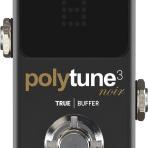 B Stock : TC Electronic PolyTune 3 Mini Noir in Black 009