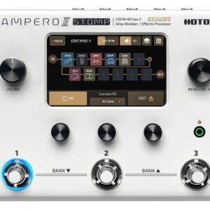 Hotone Ampero Stomp II Multi FX and Amp Modeller