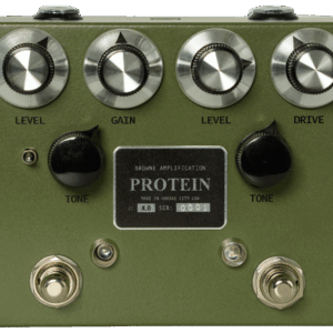 Browne Amplification The Protein V4 Dual Overdrive Pedal in Green
