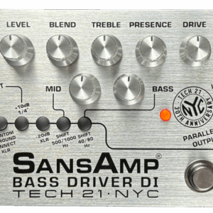 Tech 21 SansAmp 30th Anniversary Ltd Edition Bass Driver DI Pedal