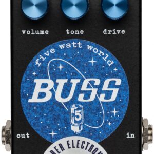 Barber Electronics Five Watt World BUSS Drive Pedal in Black