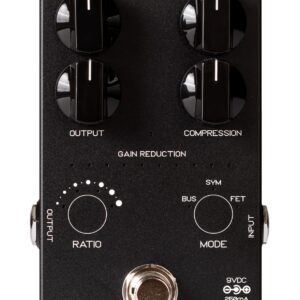 Darkglass Hyper Luminal Hybrid Compressor in Limited Edition Black