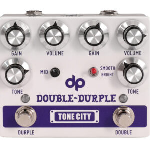 B Stock : Tone City Double Durple Dual Overdrive Pedal 001