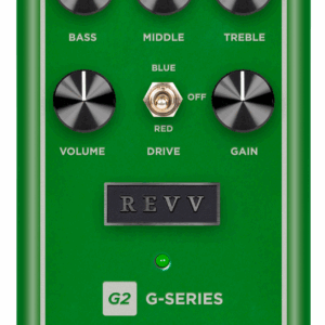 Revv Amplification G2 V2 Preamp Overdrive & Distortion Pedal in Green