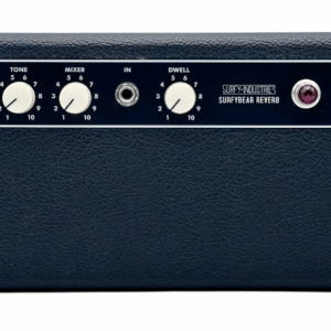 Surfy Industries SurfyBear Reverb Pedal Classic Black with SurfyPan Extra