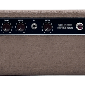 Surfy Industries SurfyBear Reverb Pedal Classic Brown with SurfyPan Extra