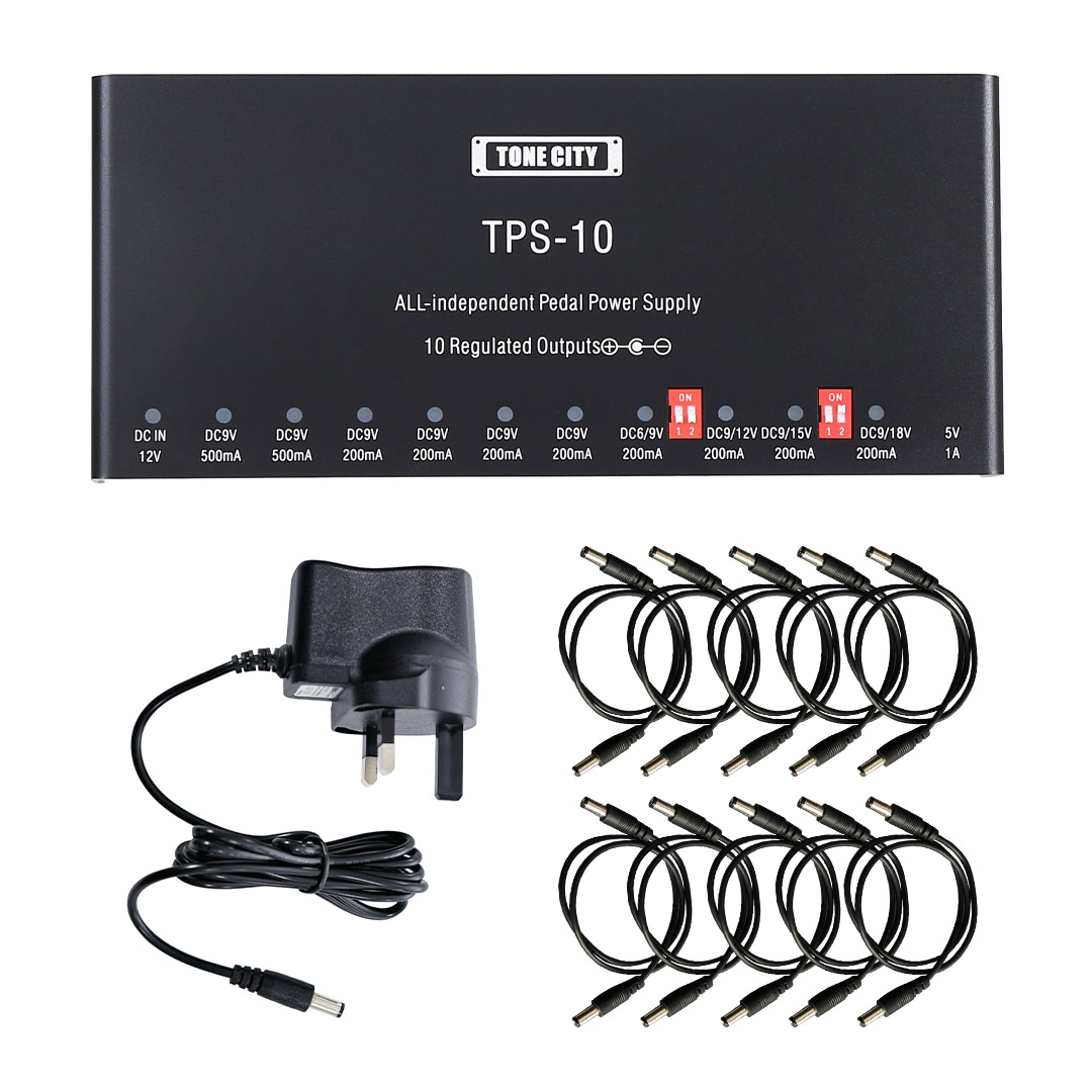 Tone City 10 Output isolated Pedal Power Supply