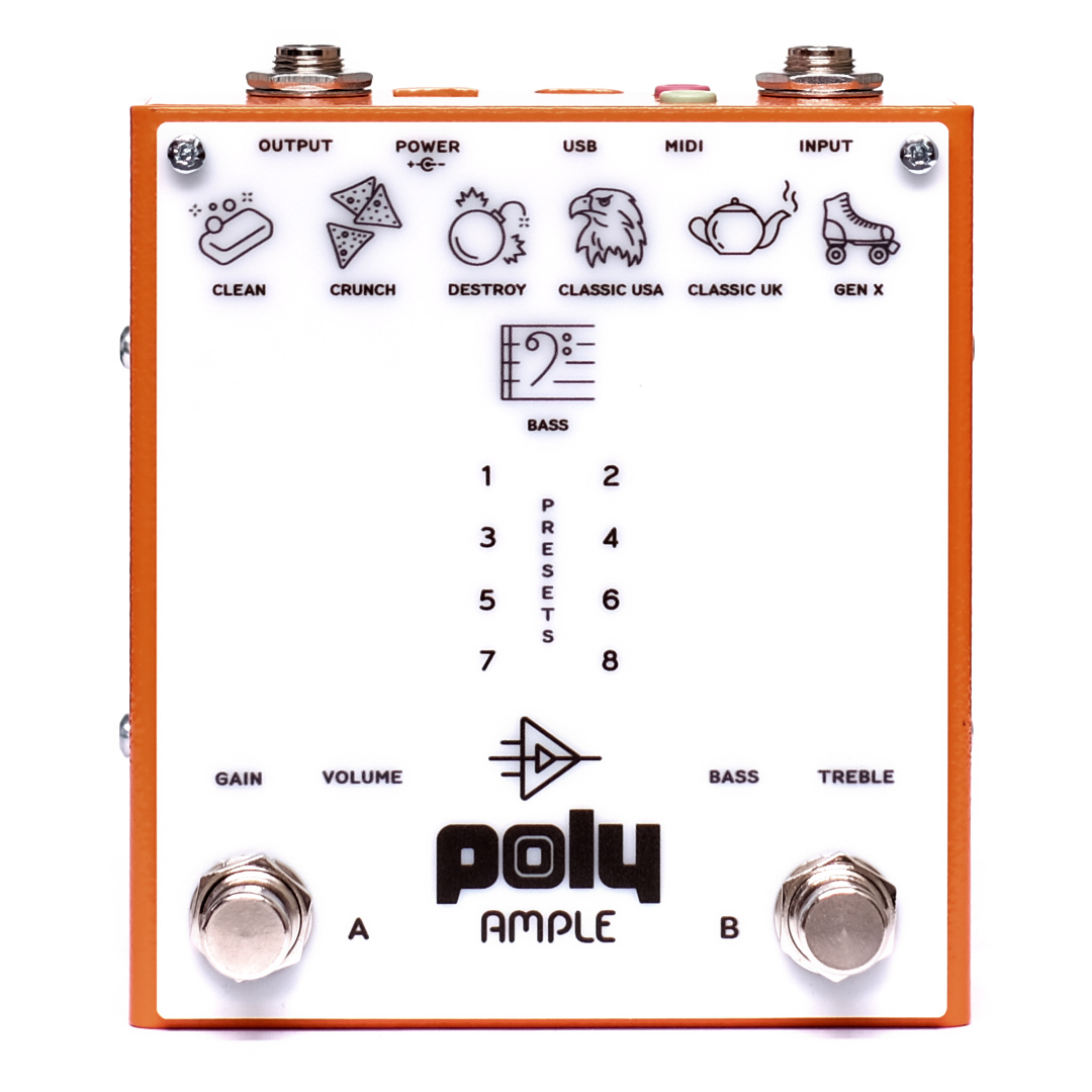 B Stock : Poly Effects Ample Amplifier & Cab Capture Preamp Pedal 001