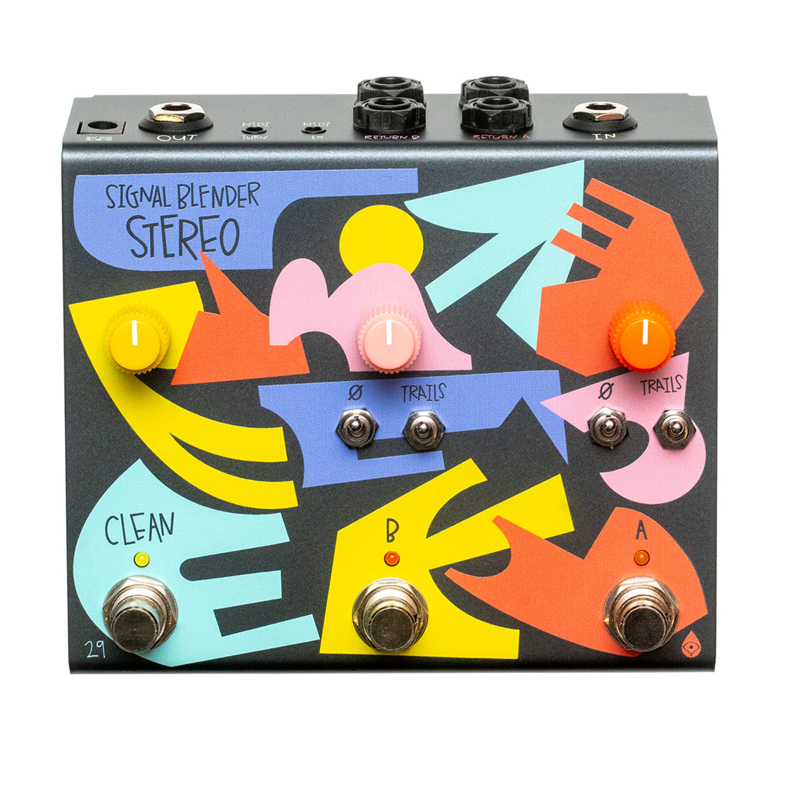 Old Blood Noise Signal Blender Stereo Loop Pedal