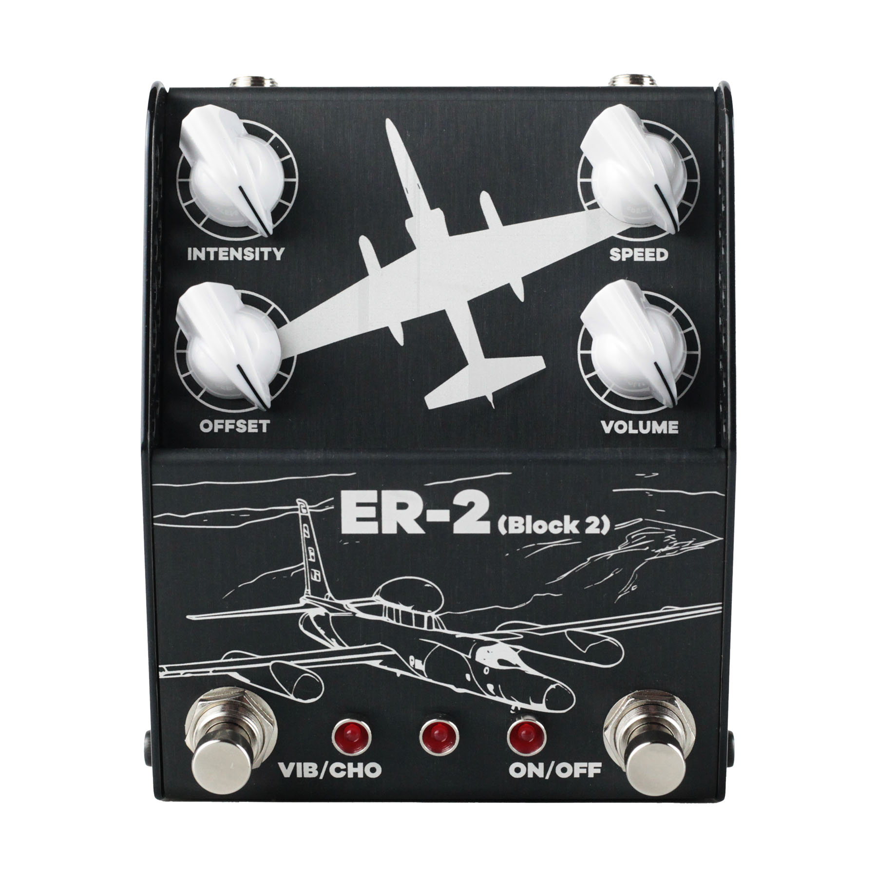 B Stock : ThorpyFX ER-2 Block 2 Univibe Vibrato Chorus Pedal 001