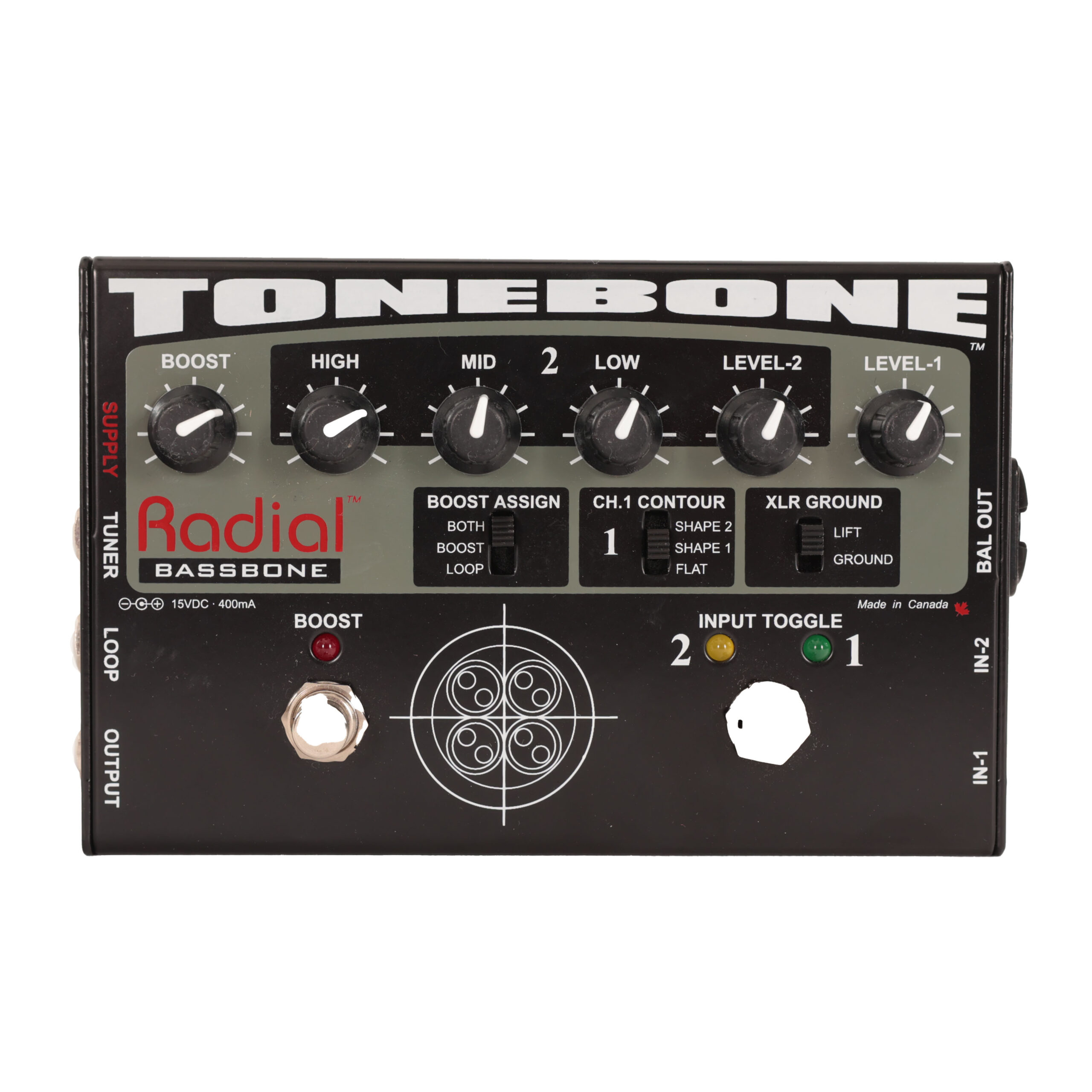 Second Hand Radial Bassbone Bass Preamp & DI Box 335