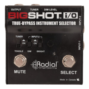 Second Hand Radial Engineering BigShot I/O True Bypass Instrument Selector 451