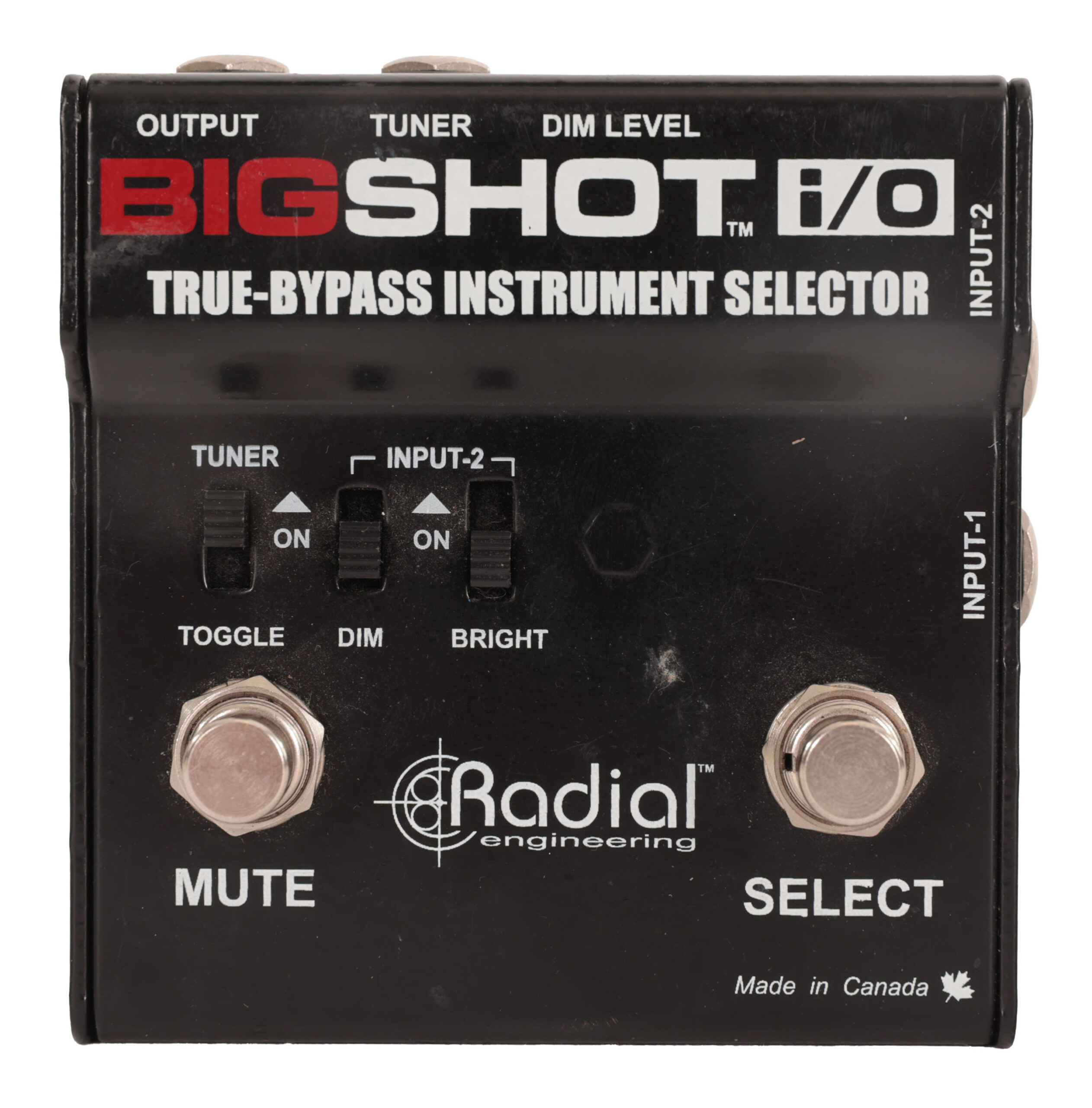 Second Hand Radial Engineering BigShot I/O True Bypass Instrument Selector 451