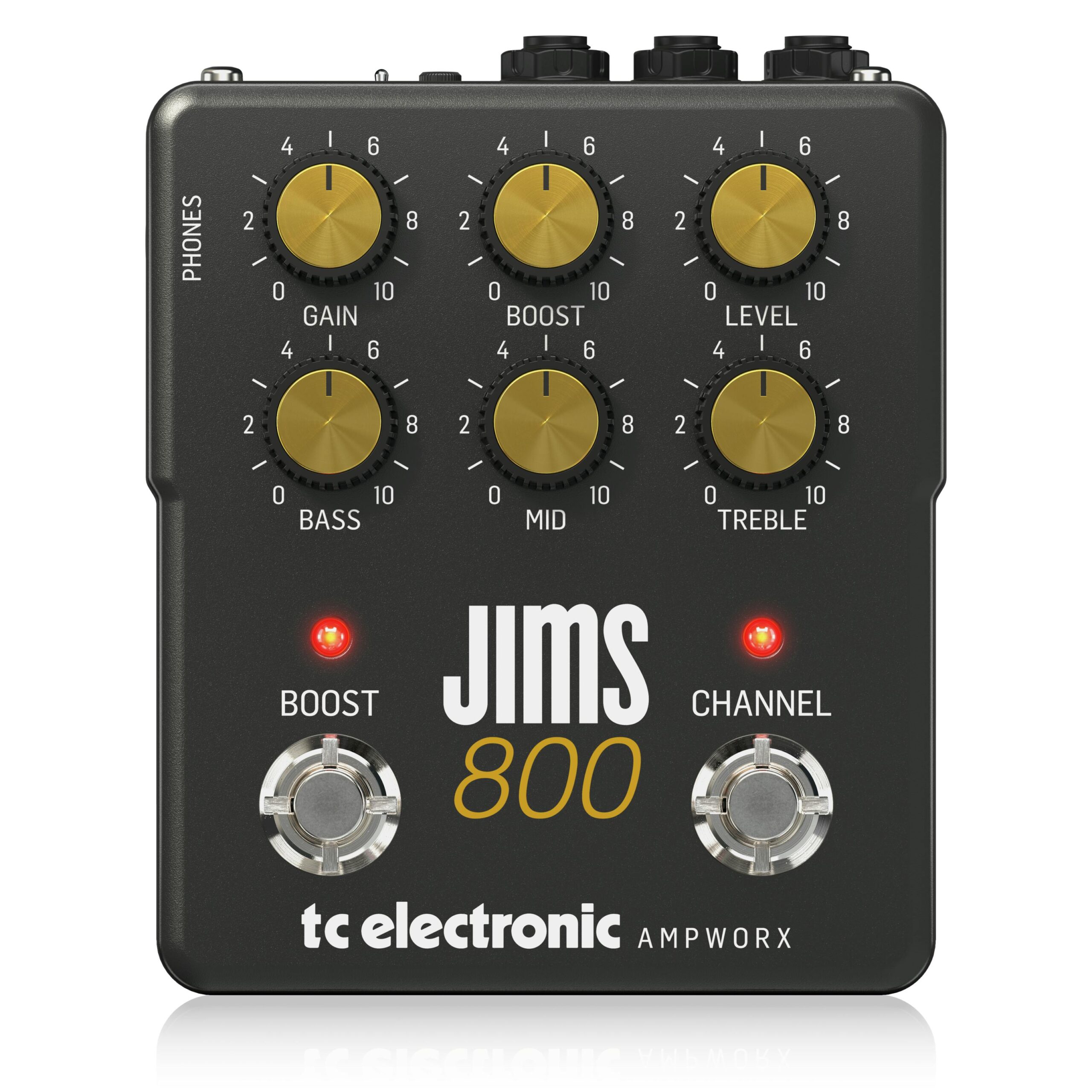 TC Electronic Ampworx JIMS 800 PREAMP - Dual-Channel Guitar Preamp