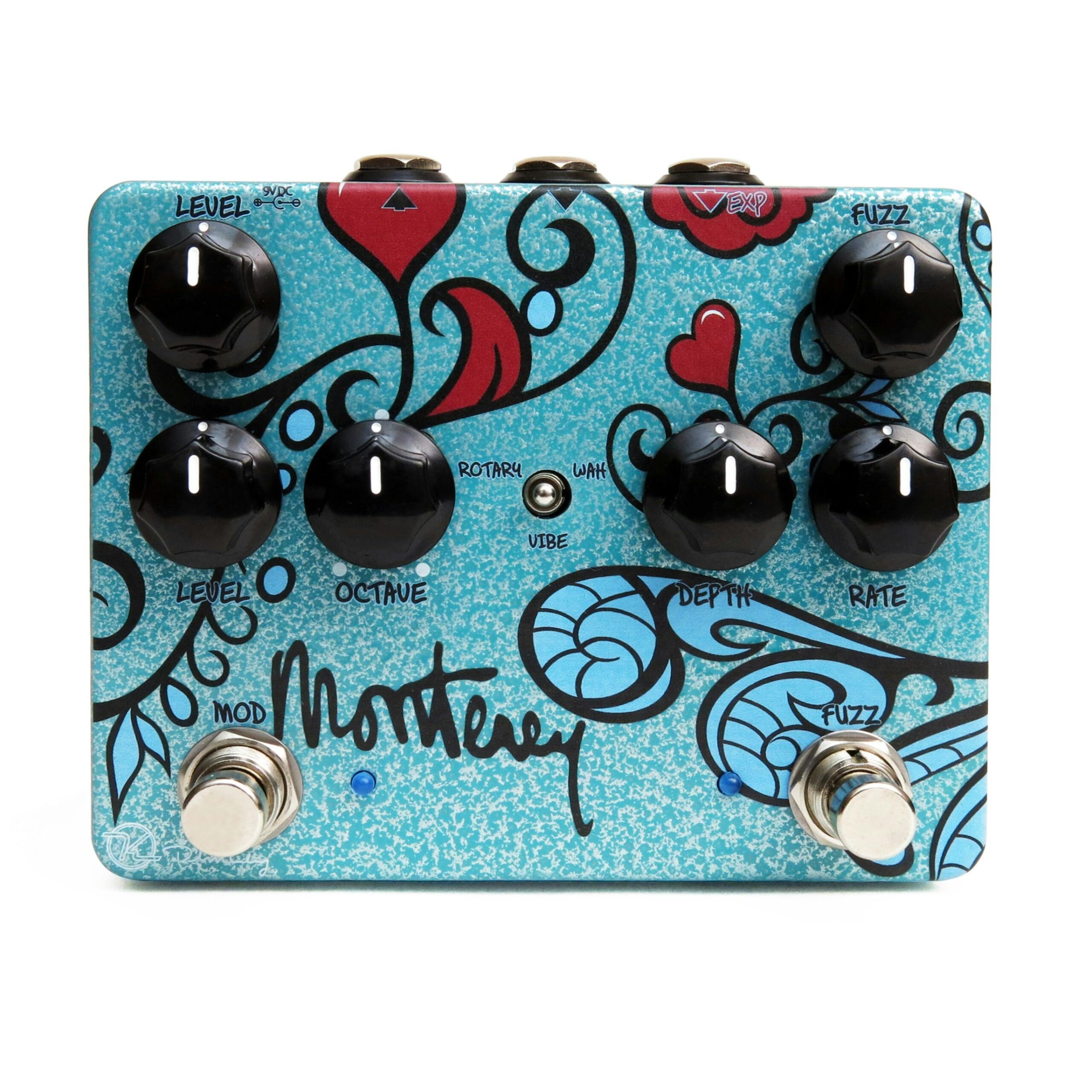 Keeley Monterey Fuzz Vibe Rotary Wah Pedal
