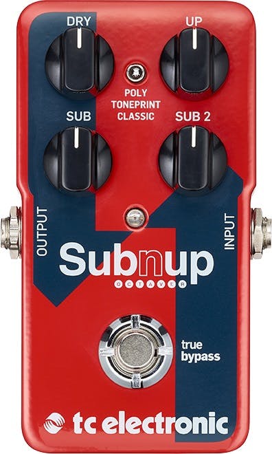 TC Electronic SUB 'N' UP Octaver Pedal