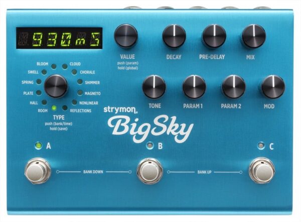 Strymon Big Sky Multi Reverb Pedal