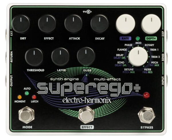 Electro Harmonix SuperEgo+ Synth Engine Pedal
