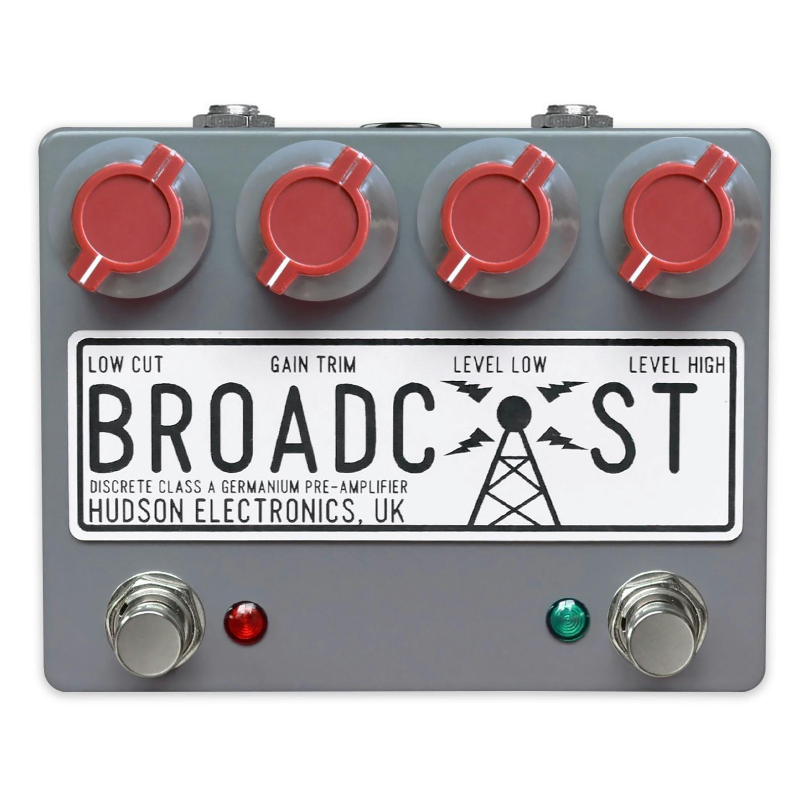 Hudson Dual Broadcast Class-A Germanium Preamp Pedal