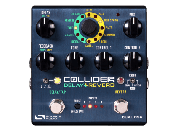 Source Audio Collider Delay & Reverb Pedal