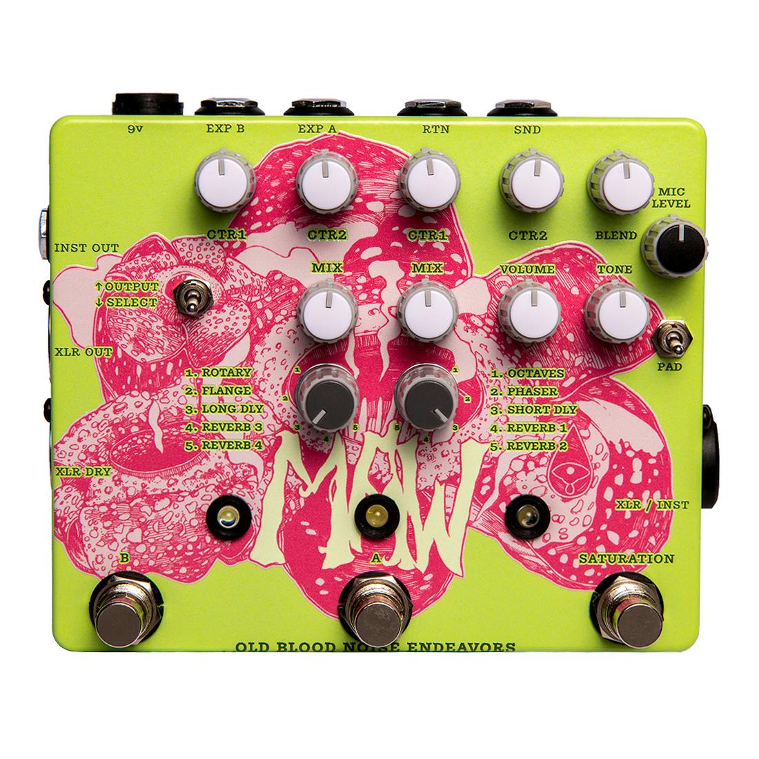 Old Blood Noise Endeavors MAW Microphone Effects Manipulator Pedal