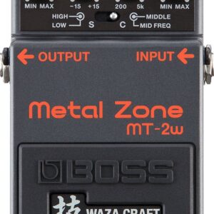 Boss MT-2W Metal Zone Waza Craft Distortion Pedal