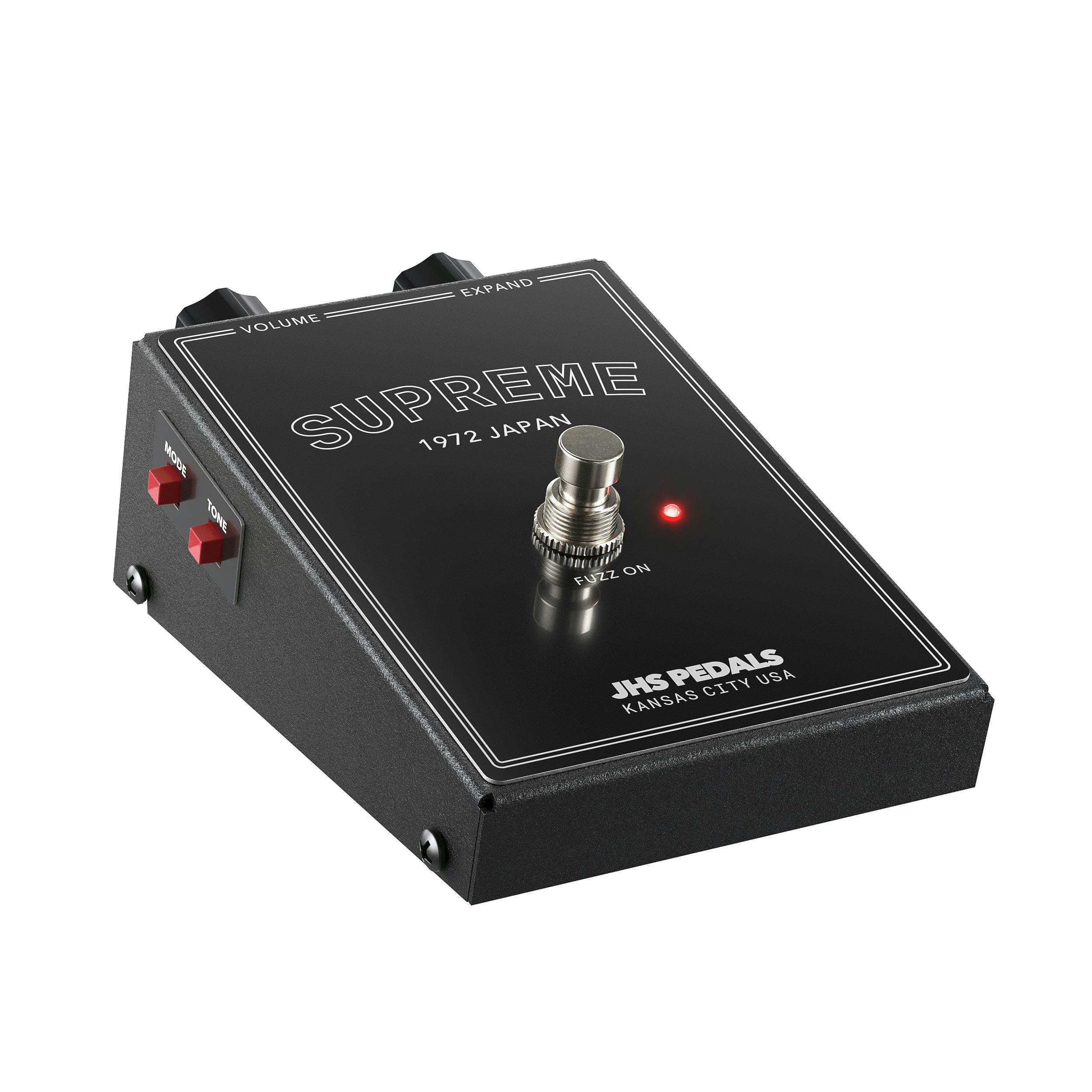 JHS Pedals Legends of Fuzz Supreme in Black/Grey Super Fuzz Pedal