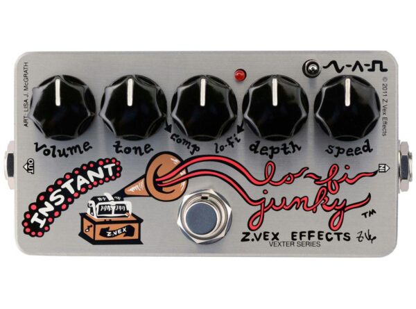 ZVEX Effects Vexter Instant Lo-Fi Junky Compressor & Chorus Pedal