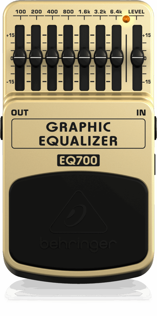 Behringer EQ700 7-Band Graphic Equalizer Pedal