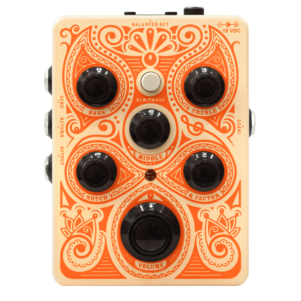 Orange Acoustic Pedal Preamp Pedal