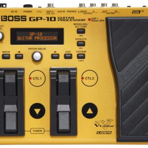 BOSS GP-10GK Guitar Processor Pedal (Includes GK-3 Pickup and 13 pin GK Cable)
